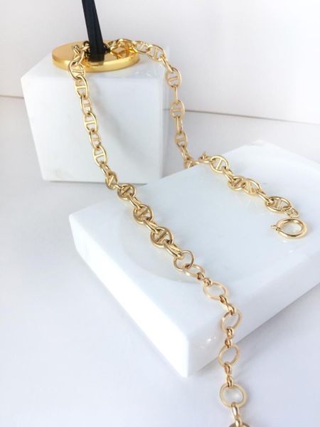 chokers monlansher gold color chain necklace hollow pig nose necklaces for women minimalist choker 2021 jewelry, Golden;silver
chokers monlansher gold color chain necklace hollow pig nose necklaces for women minimalist choker 2021 jewelry, Golden;silver