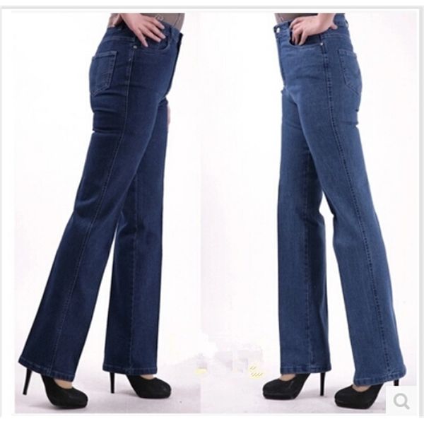 new fashion women casual straight jeans plus size jeans female denim trousers high waist jeans for women 210203, Blue
new fashion women casual straight jeans plus size jeans female denim trousers high waist jeans for women 210203, Blue