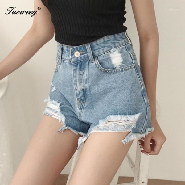 2020 summer women solid color hole denim shorts high waist plus size xl solid casual jeans shorts vintage cotton short pants1, Blue 
2020 summer women solid color hole denim shorts high waist plus size xl solid casual jeans shorts vintage cotton short pants1, Blue