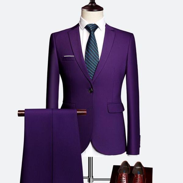 jacket + pants 2020 new clothes brand men's fashion slim suits men business casual groomsman wedding suit trousers1, White;black
jacket + pants 2020 new clothes brand men's fashion slim suits men business casual groomsman wedding suit trousers1, White;black