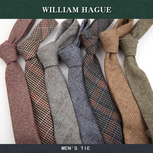 winter wool tie para homens slim necktie for men retro plaid stripe skinny men's ties 6cm formal business wedding party neckties, Blue;purple
winter wool tie para homens slim necktie for men retro plaid stripe skinny men's ties 6cm formal business wedding party neckties, Blue;purple