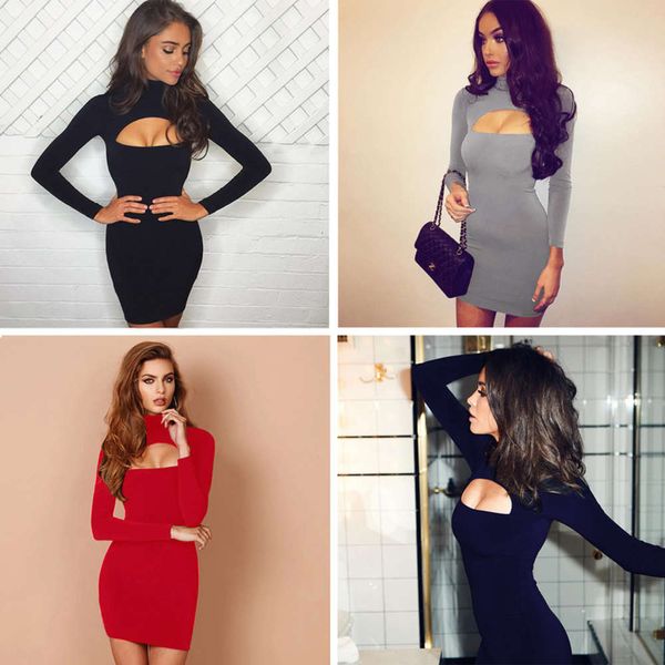 7722 autumn and winter cht hollow out long sve slim fitting nightclub drs, Black;gray
7722 autumn and winter cht hollow out long sve slim fitting nightclub drs, Black;gray