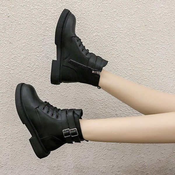 boots women's british style 2020 new motorcycle thick-soled short boots black handsome short1
boots women's british style 2020 new motorcycle thick-soled short boots black handsome short1