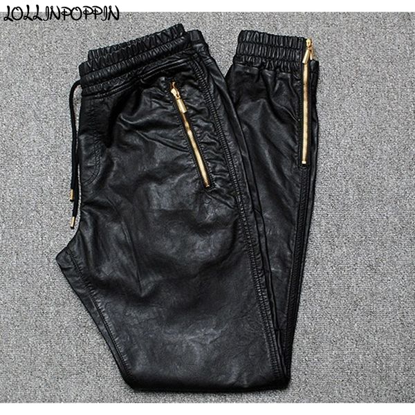 men joggers faux leather jogger pants side zipper hip hop pu leather harem pants zippered leg opening pants drawstring waist 201118, Black
men joggers faux leather jogger pants side zipper hip hop pu leather harem pants zippered leg opening pants drawstring waist 201118, Black