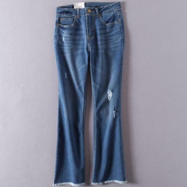 women's jeans spring autumn 2021 women fashion slim hole mid waist flare pants plus size, Blue
women's jeans spring autumn 2021 women fashion slim hole mid waist flare pants plus size, Blue