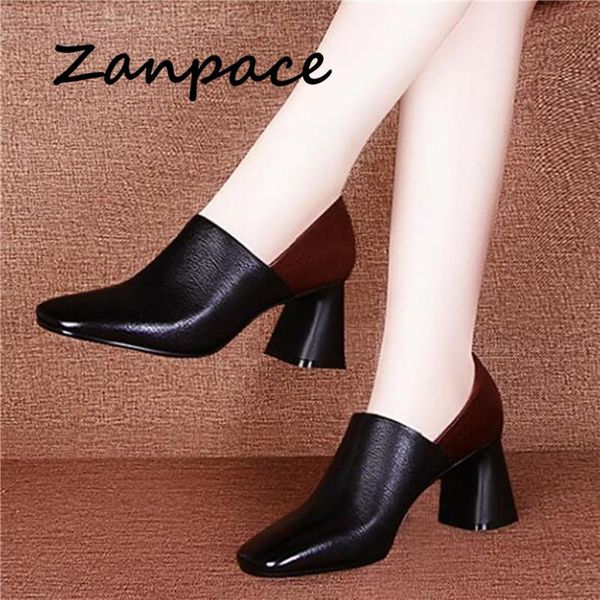 zanpace 2020 plus size 34-42 women boots thick high heels women ankle boots pumps spring fashion office leather shoes woman, Black
zanpace 2020 plus size 34-42 women boots thick high heels women ankle boots pumps spring fashion office leather shoes woman, Black