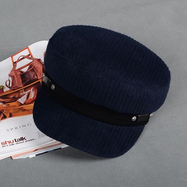 berets mother hat women spring autumn and winter leisure navy lady fashion beret fitted flat army cap 56-58cm, Blue;gray
berets mother hat women spring autumn and winter leisure navy lady fashion beret fitted flat army cap 56-58cm, Blue;gray