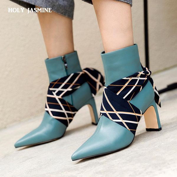boots arrival 2021 fashion genuine leather square heel pointed toe ankle for women autumn ladies platform shoes, Black
boots arrival 2021 fashion genuine leather square heel pointed toe ankle for women autumn ladies platform shoes, Black