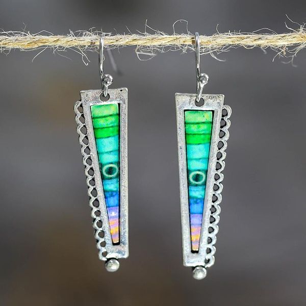 Vintage Colorful Drop Dangle Earring for Women Tribal Long Hanging Earrings Bohemian Pendientes Female Jewelry D5D443, Silver
Vintage Colorful Drop Dangle Earring for Women Tribal Long Hanging Earrings Bohemian Pendientes Female Jewelry D5D443, Silver