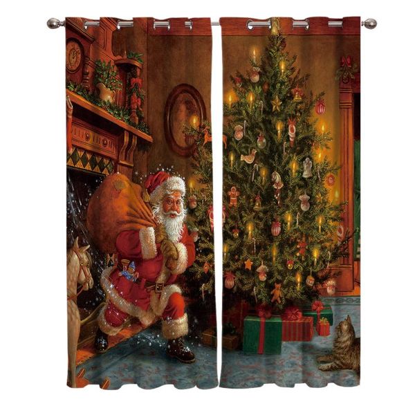 curtain & drapes christmas santa giving gifts window curtains living room fabric home draperies for bedroom
curtain & drapes christmas santa giving gifts window curtains living room fabric home draperies for bedroom