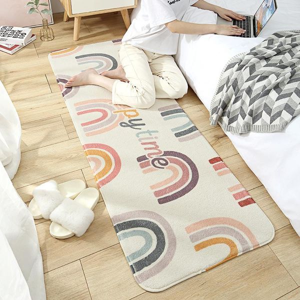 carpets creative rainbow pattern wool carpet home decor floor mat bedroom bedside rugs long anti-skid area rug doormat fresh fluffy
carpets creative rainbow pattern wool carpet home decor floor mat bedroom bedside rugs long anti-skid area rug doormat fresh fluffy