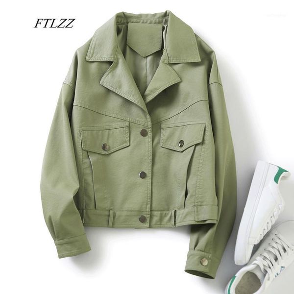 ftlzz women faux soft leather vintage basic jackets single breasted faux pu motorcycle black leather loose female biker coat1
ftlzz women faux soft leather vintage basic jackets single breasted faux pu motorcycle black leather loose female biker coat1