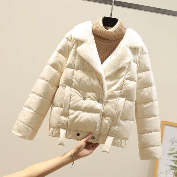 mink down splicing short cotton padded jacket parka coats for women in winter long 2020 ing, Black
mink down splicing short cotton padded jacket parka coats for women in winter long 2020 ing, Black