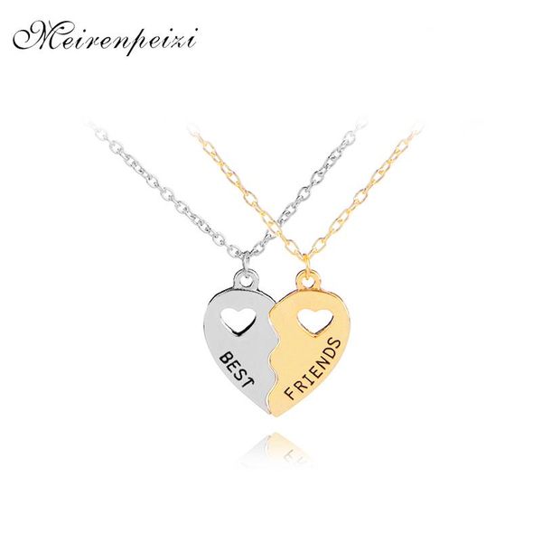 pendant necklaces puzzle bff for 2 friend stitching heart broken necklace graduation gift friendship back school, Silver
pendant necklaces puzzle bff for 2 friend stitching heart broken necklace graduation gift friendship back school, Silver