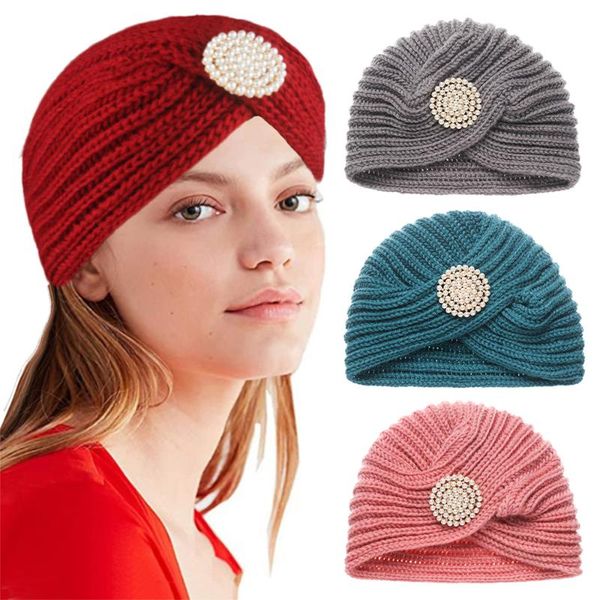 winter warm knitted hat women hat ladies turban head wrap caps pearl twist headwrap hats girls soft beanie, Blue;gray
winter warm knitted hat women hat ladies turban head wrap caps pearl twist headwrap hats girls soft beanie, Blue;gray