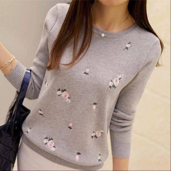 2021 autumn sweater women embroidery knitted winter women sweater and pullover female tricot jersey jumper pull femme, White;black
2021 autumn sweater women embroidery knitted winter women sweater and pullover female tricot jersey jumper pull femme, White;black