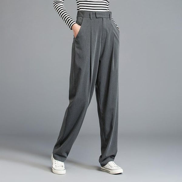 women's pants & capris 2021 summer cotton women spring high waist casual trousers loose streetwear, Black;white
women's pants & capris 2021 summer cotton women spring high waist casual trousers loose streetwear, Black;white