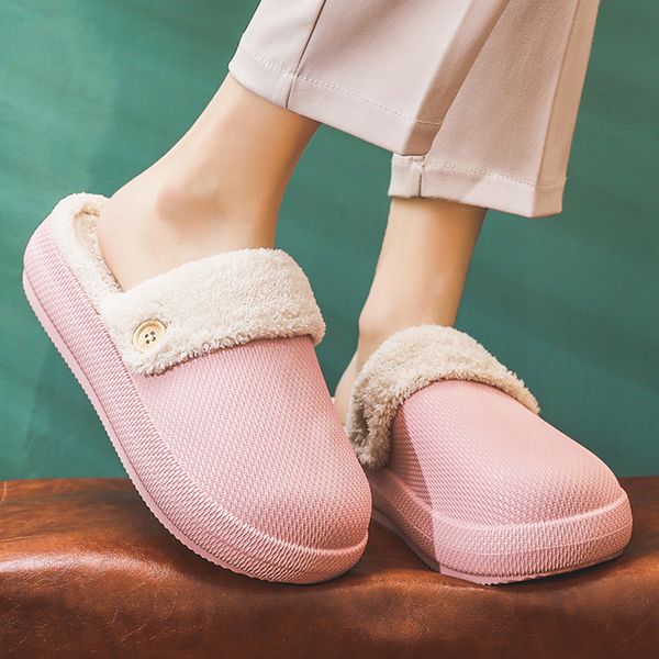 2020 trend thick sole 4cm heel houes women fur slippers detachable warm plush bathroom waterproof indoor couples shoes slides, Black
2020 trend thick sole 4cm heel houes women fur slippers detachable warm plush bathroom waterproof indoor couples shoes slides, Black