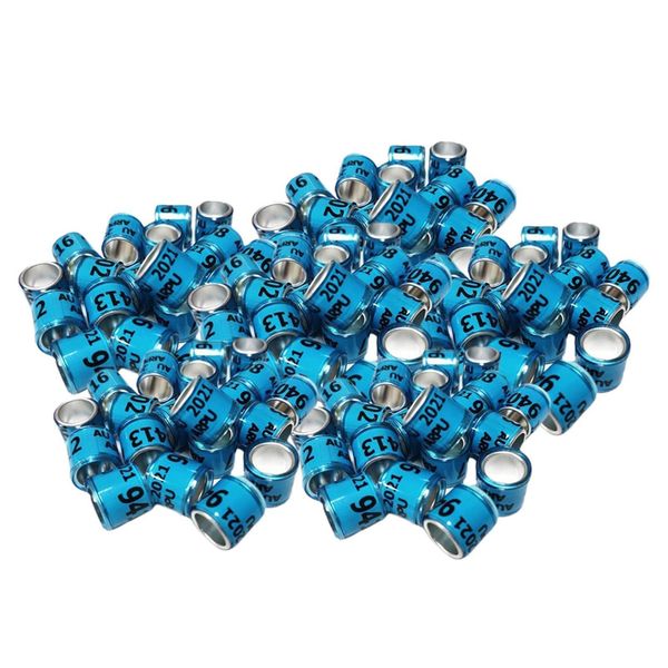 100pcs 2021 aluminium bird dove racing pigeon leg rings bands numbered differe qylrxr sports2010
100pcs 2021 aluminium bird dove racing pigeon leg rings bands numbered differe qylrxr sports2010