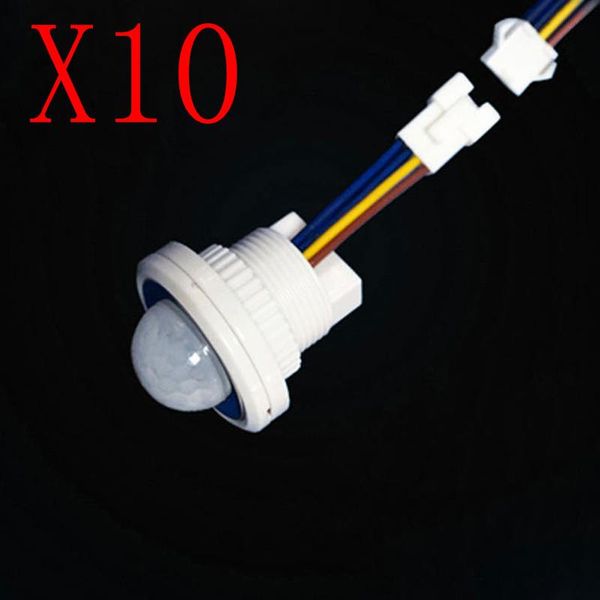 10pcs infrared body sensor sensor detector automatic 4-6m ac100-240v safety led light pir motion switch outdoor 40w
10pcs infrared body sensor sensor detector automatic 4-6m ac100-240v safety led light pir motion switch outdoor 40w