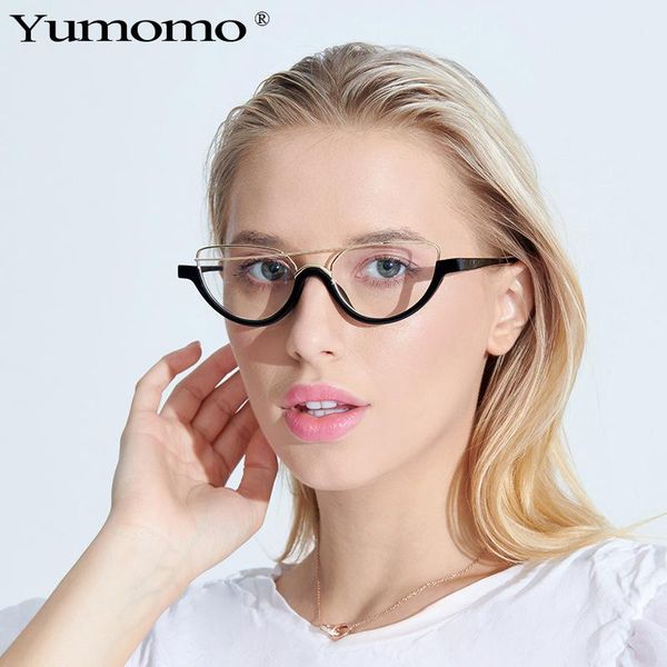 2021 fashion cat eye sunglasses women men vintage unique semi-metal eyewear clear gradient ladies sun glasses shades uv400, White;black
2021 fashion cat eye sunglasses women men vintage unique semi-metal eyewear clear gradient ladies sun glasses shades uv400, White;black