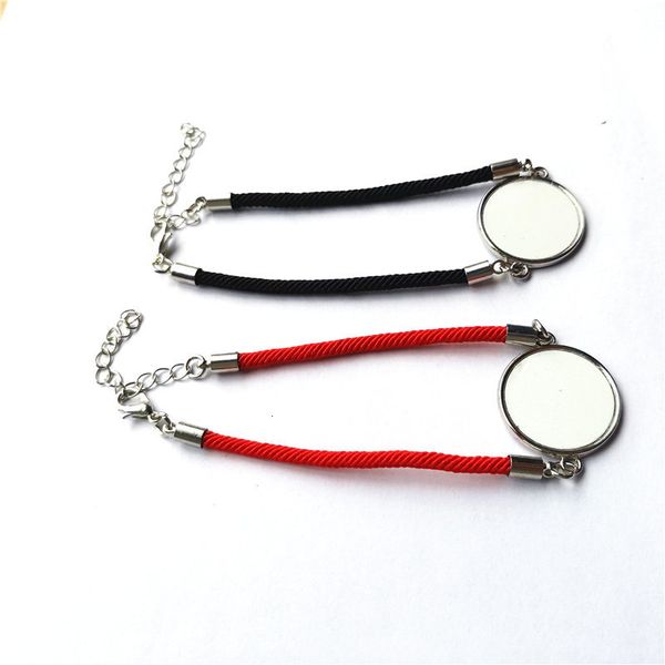 black new sublimation bracelets fashion rope red blank bracelet for women transfer printing consumables
black new sublimation bracelets fashion rope red blank bracelet for women transfer printing consumables