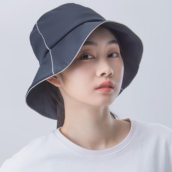 ohsunny solid color sunsreen bucket hats for women summer sun protection washaable foldable panama cap beach fishing chapeau, Blue;gray
ohsunny solid color sunsreen bucket hats for women summer sun protection washaable foldable panama cap beach fishing chapeau, Blue;gray