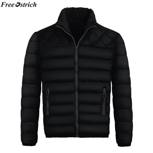 ostrich autumn men's light jacket winter warm coat street clothing stripe solid color zipper pocket coat men's wear, Black;brown
ostrich autumn men's light jacket winter warm coat street clothing stripe solid color zipper pocket coat men's wear, Black;brown