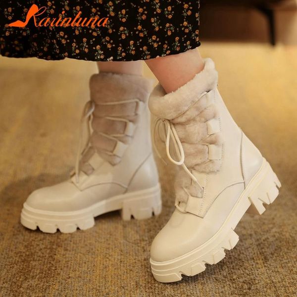 boots karin dropship shoes cow leather short plush winter autumn warm cross-tied square thick heels, Black
boots karin dropship shoes cow leather short plush winter autumn warm cross-tied square thick heels, Black