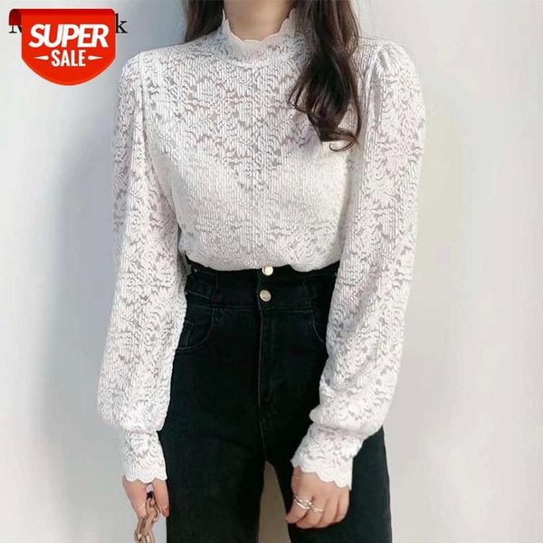 new autumn crochet floral long sleeve shirts for women lace white blouse women casual vintage loose ladies mujer 12384 #0f1f
new autumn crochet floral long sleeve shirts for women lace white blouse women casual vintage loose ladies mujer 12384 #0f1f