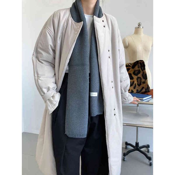 women's wool & blends autumn and winter style korean fashion thin over-the-knee padded jacket women mid-length windbreaker-style qihp, Black
women's wool & blends autumn and winter style korean fashion thin over-the-knee padded jacket women mid-length windbreaker-style qihp, Black
