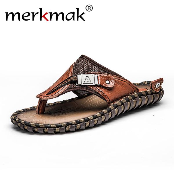 merkmak men summer rome flip flop beach slipper comfortable open toe slipper fashion flat genuine leather slider 38-48 drop ship y200706, Black
merkmak men summer rome flip flop beach slipper comfortable open toe slipper fashion flat genuine leather slider 38-48 drop ship y200706, Black