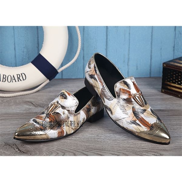 2020 band artisanal luxury man genuine leather colored moccasins pointed toe shoes to wedding dress zapatos hmobre td94, Black
2020 band artisanal luxury man genuine leather colored moccasins pointed toe shoes to wedding dress zapatos hmobre td94, Black