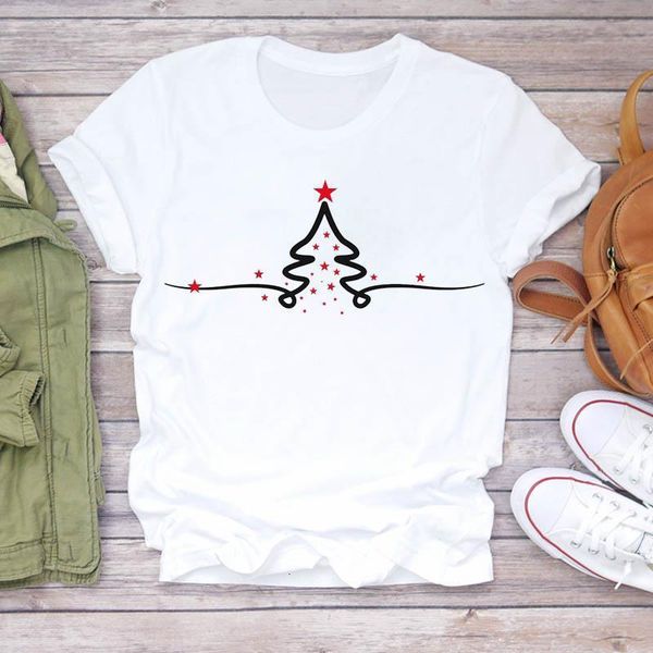 women simple star tree holiday new year merry christmas print tshirts clothes graphic female t shirt ladies tee t-shirt, White
women simple star tree holiday new year merry christmas print tshirts clothes graphic female t shirt ladies tee t-shirt, White