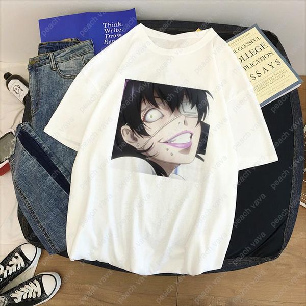girl anime cartoon personality dark hip hop japanese harajuku loose casual summer kakegurui kawaii chic fun female t shirt, White
girl anime cartoon personality dark hip hop japanese harajuku loose casual summer kakegurui kawaii chic fun female t shirt, White