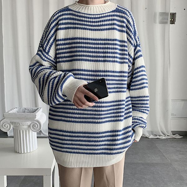 2020 men's blouse harajuku striped blue hip hop shirts korean version solid male dress sweater, White;black
2020 men's blouse harajuku striped blue hip hop shirts korean version solid male dress sweater, White;black
