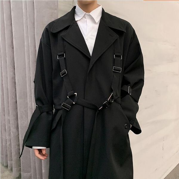 2020 men's long designer belts alternative male fashion cormorant jacket high punk street trench coat new m0x4, Tan;black
2020 men's long designer belts alternative male fashion cormorant jacket high punk street trench coat new m0x4, Tan;black
