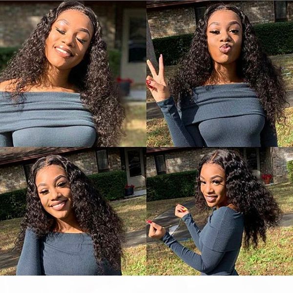deep curly lace front human hair wigs pre plucked hairline brazilian virgin hair full lace wig with baby hair natural color ing, Black
deep curly lace front human hair wigs pre plucked hairline brazilian virgin hair full lace wig with baby hair natural color ing, Black