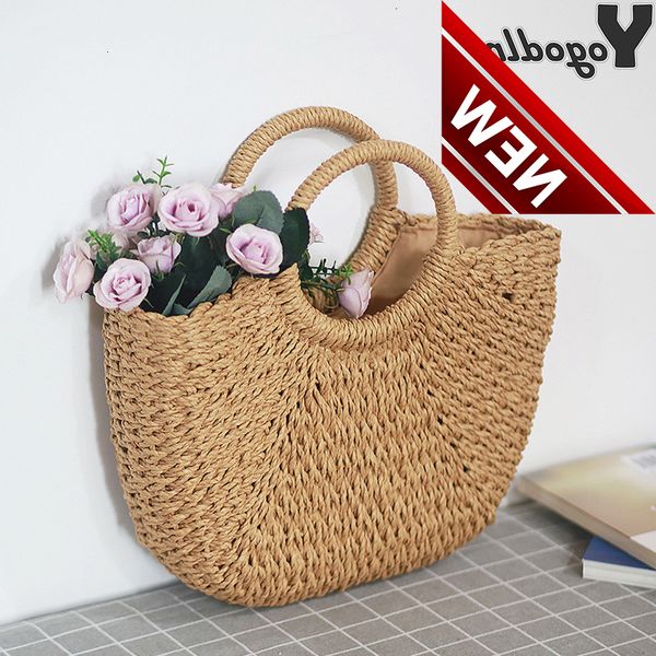 summer handmade s for women weaving ladies straw wrapped beach bag moon shaped handle handbags totes
summer handmade s for women weaving ladies straw wrapped beach bag moon shaped handle handbags totes