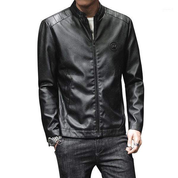2019 faux fur coat men leather pu large-size men's thick plus velvet faux leather smart casual slim stand collar jacket1, Black
2019 faux fur coat men leather pu large-size men's thick plus velvet faux leather smart casual slim stand collar jacket1, Black
