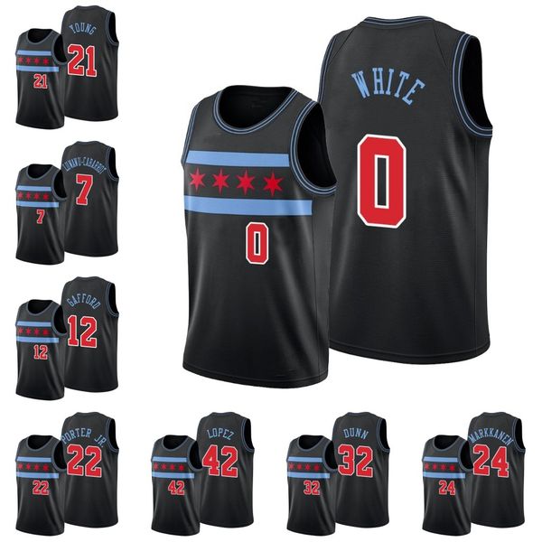 chicago bulls men coby white kris dunn lauri markkanen daniel gafford thaddeus young otto porter jr. robin lopez jersey, Black
chicago bulls men coby white kris dunn lauri markkanen daniel gafford thaddeus young otto porter jr. robin lopez jersey, Black