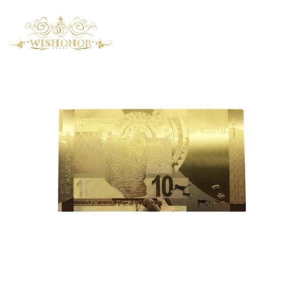 10pcs lot collectable value south africa banknotes 10 rand banknotes in 24k gold plated fake money for collection wmtgxw rimmer
10pcs lot collectable value south africa banknotes 10 rand banknotes in 24k gold plated fake money for collection wmtgxw rimmer
