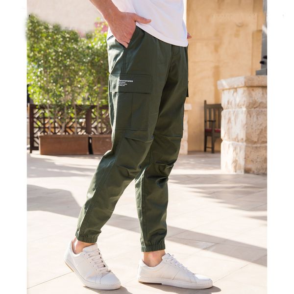 ipg 2020 new fashion men cargo harem pants multi pockets cotton loose trousers casual men's wear male elastic waist solid pant lj201104, Black
ipg 2020 new fashion men cargo harem pants multi pockets cotton loose trousers casual men's wear male elastic waist solid pant lj201104, Black