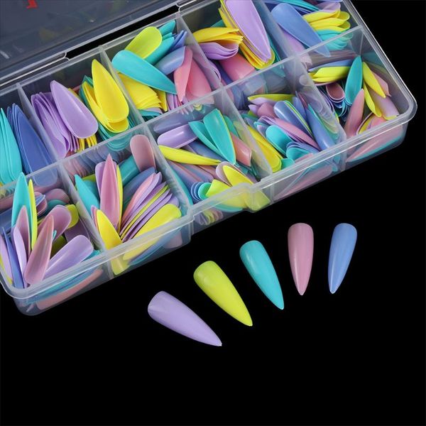 500pcs fake nails candy colors long ballerina natural coffin press on false nail art tips abs full cover nail decor manicure, Red;gold
500pcs fake nails candy colors long ballerina natural coffin press on false nail art tips abs full cover nail decor manicure, Red;gold
