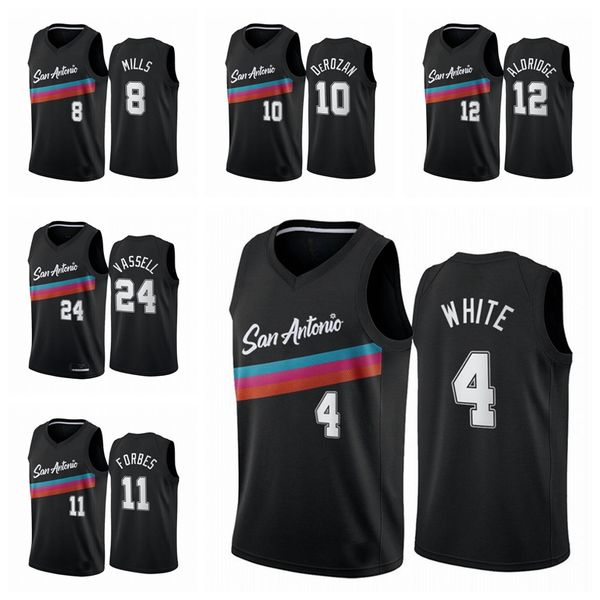 san antonio spurs men demar derozan derrick white 2020/21 swingman city basketball jersey icon edition, Black;red
san antonio spurs men demar derozan derrick white 2020/21 swingman city basketball jersey icon edition, Black;red