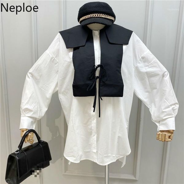 neploe patchwork contrast color women shirts fashion o neck long sleeve ladies blouse spring 2020 loose casual female 499381, White
neploe patchwork contrast color women shirts fashion o neck long sleeve ladies blouse spring 2020 loose casual female 499381, White