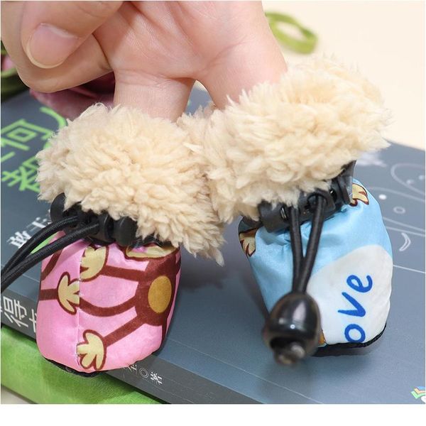 4pcs waterproof winter pet dog shoes anti-slip rain snow boots footwear fleece warm for small cats puppy dog socks bbyohe
4pcs waterproof winter pet dog shoes anti-slip rain snow boots footwear fleece warm for small cats puppy dog socks bbyohe