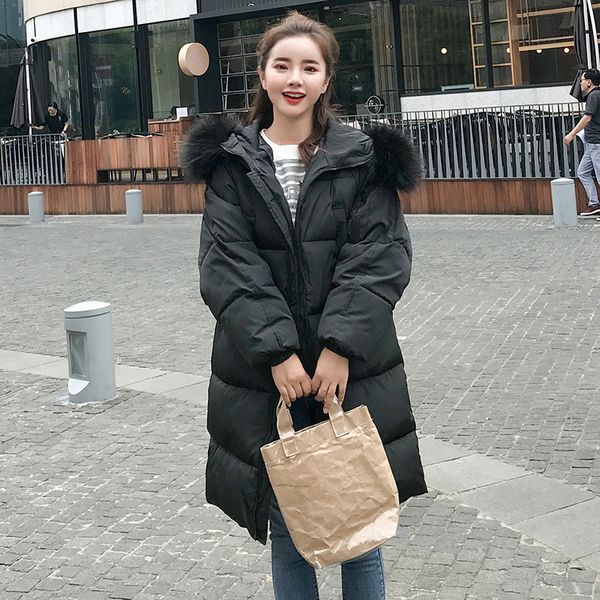 2021 new below the women of winter parka cotton quilted female jacket long women's clothing parkas mujer kj706 gykq, Black
2021 new below the women of winter parka cotton quilted female jacket long women's clothing parkas mujer kj706 gykq, Black