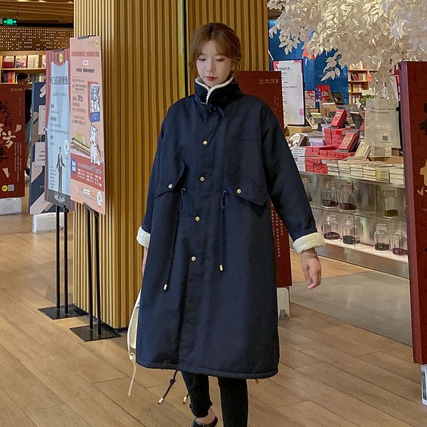 2021 newplus size women winter x-long jacket with down collar cotton padded female oversized thick coat ladies 6hyd, Black
2021 newplus size women winter x-long jacket with down collar cotton padded female oversized thick coat ladies 6hyd, Black