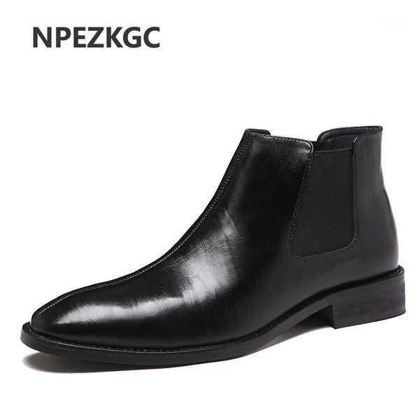 autumn winter men's boots leather casual shoes male british style slip-on wedding dress short boot for man1, Black
autumn winter men's boots leather casual shoes male british style slip-on wedding dress short boot for man1, Black